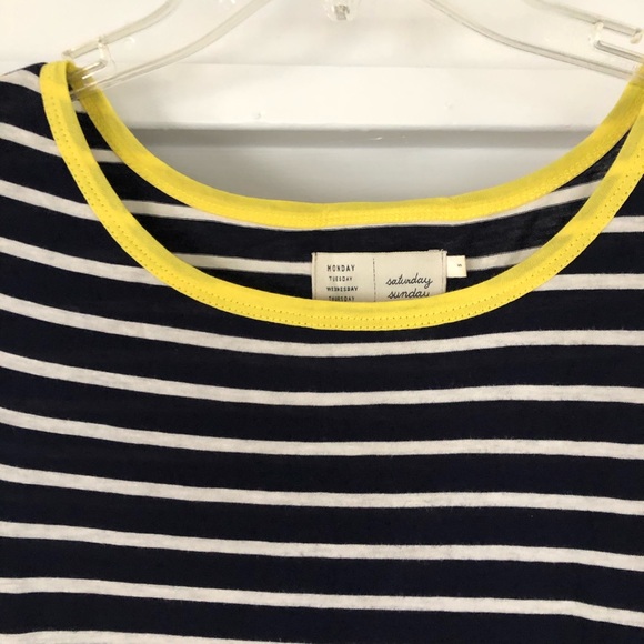 Anthropology with navy and white stripes - s - Picture 2 of 3